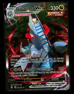 Pokemon Duraludon VMAX (Alternate Art Secret) 220/203 Evolving Skies Holo (NM) - Image 1