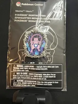 Mewtwo Pokemon Monthly Pins: Legendary Moments Pin (1 of 12) Pokemon Center - Image 2