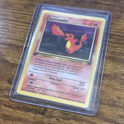 Pokemon TCG Charmander Team Rocket 1st Edition 50/82 LP - Image 3