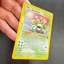 Pokemon carta promo Venusaur 13 Wizards Black Star Promos holo eng Lp english - Image 2