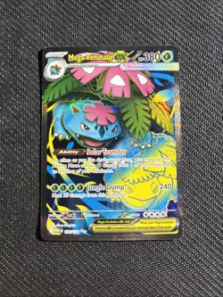 Pokemon TCG Mega Venusaur EX 155/132 Ultra Rare Mega Evolution - Image 1