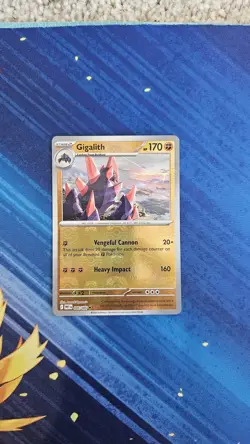 Gigalith Master Ball Pattern 048/086 Sv: White Flare POKEMON TCG REVERSE HOLO - Image 1