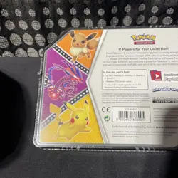 Pokemon TCG V Powers Tin [Eevee V] 🔥 *SEALED* | Sword & Shield BRAND NEW - Image 4