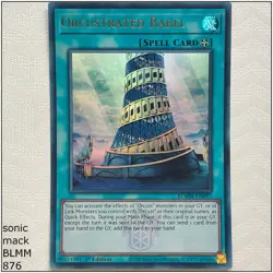 Orcustrated Babel - BLMM-EN097 - Ultra Rare 1st Edition Yugioh - Image 1