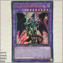 Red-Eyes Dark Dragoon - RA02-EN021 - 1st Edition Yugioh - Image 1