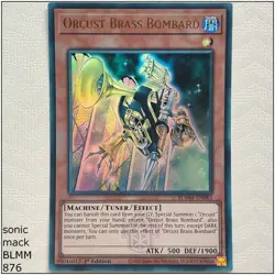 Orcust Brass Bombard - BLMM-EN083 - Ultra Rare 1st Edition Yugioh - Image 1