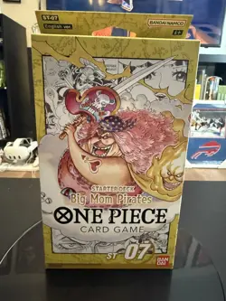 One Piece Starter Deck ST07 Big Mom Pirates Factory Sealed Starter Deck - x1 - Image 1