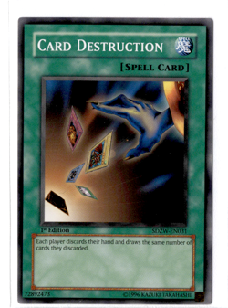 Card Destruction | SDZW-EN031 | Yu-Gi-Oh! TCG - Image 1