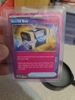 Pokemon Nintendo Item Sercet Box Trainer Card 163/ 167 - Image 1