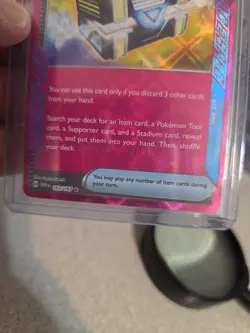 Pokemon Nintendo Item Sercet Box Trainer Card 163/ 167 - Image 3