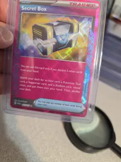 Pokemon Nintendo Item Sercet Box Trainer Card 163/ 167 - Image 4