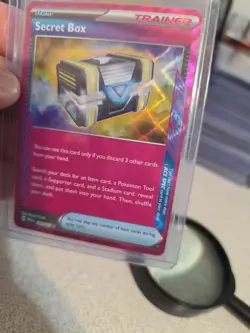 Pokemon Nintendo Item Sercet Box Trainer Card 163/ 167 - Image 5