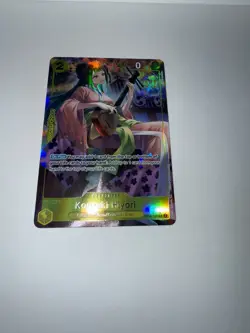 Kouzuki Hiyori Op06-106 Alt Art / Wings of Captain One Piece Card Pack Fresh - Image 3