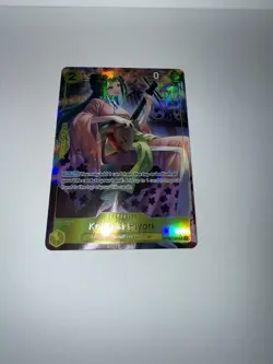 Kouzuki Hiyori Op06-106 Alt Art / Wings of Captain One Piece Card Pack Fresh - Image 5