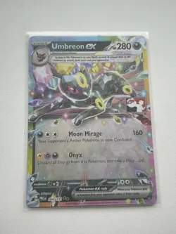 Umbreon Ex Pokemon card Play! Prize Pack Series 7 Stamp PRE 060/131 prismatic - Image 2