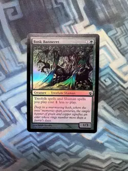 MTG Foil Bosk Banneret EX/LP+ Morningtide - Image 1