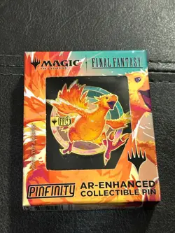 Magic: the Gathering Final Fantasy Chocobo Pinfinity AR-Enhanced Pin Badge - Image 1