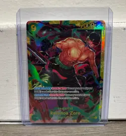 Roronoa Zoro OP06-118 SEC (English) One Piece Card Game - Image 1