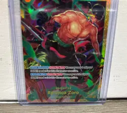 Roronoa Zoro OP06-118 SEC (English) One Piece Card Game - Image 3