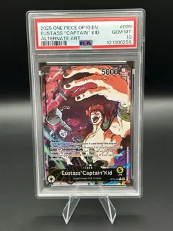 Eustass"Captain"Kid (099) (Parallel) OP10-099 Royal Blood Foil - Image 1