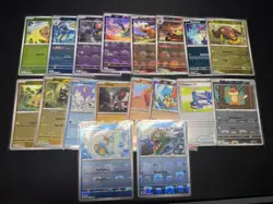 Black Bolt & White Flare pokeball reverse holo bundle inc master balls - 18 card - Image 1