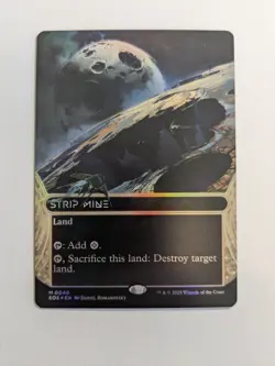 Strip Mine (0040) (Borderless) Edge of Eternities: Stellar Sights Foil 0040 - Image 1