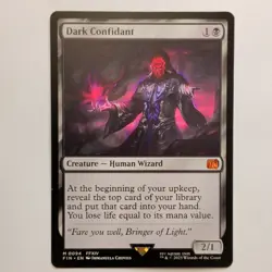 Wizards Dark Confidant Final Fantasy 94 Creature Mythic Black 2023 Non Foil - Image 1