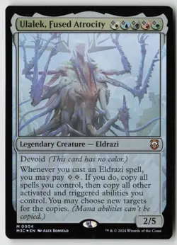 Ulalek, Fused Atrocity FOIL 4 Commander: Modern Horizons 3 NM - Image 1