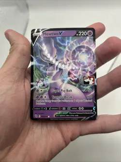 030/078 Mewtwo V Prize Pack Series Stamped Play Pokemon TCG GO - Image 4