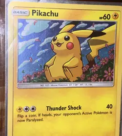 Pikachu SM206 Pokemon Sun & Moon Promo Holo - Image 2