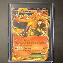 Pokemon Charizard EX Ultra Rare Holo 180HP XY Flashfire 11/106 2014 - Image 1