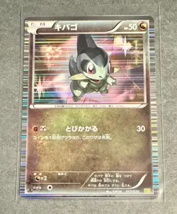 Axew 013/020 Holo 1st Edition DS Japanese Pokemon Card ~ MP - Image 1