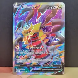 Giratina V 185/196 Lost Origin Full Art Ultra Rare Pokemon TCG Sword & Shield - Image 1