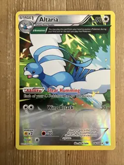 Altaria REVERSE HOLO RARE 74/108 Pokemon XY Roaring Skies MP 2015 - Image 1