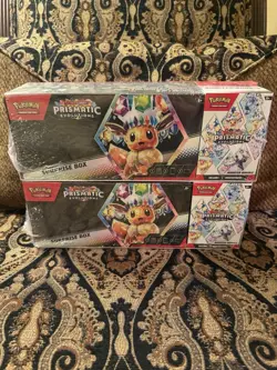 Pokemon Prismatic Evolutions Surprise Box Booster Bundle Sealed, Sams Club, X2 - Image 1