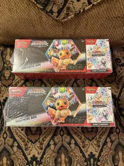 Pokemon Prismatic Evolutions Surprise Box Booster Bundle Sealed, Sams Club, X2 - Image 2