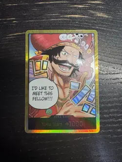 Don!! OP13 Roger V.2 GOLD ENG NEAR MINT ONE PIECE - Image 1