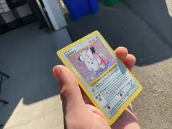 Clefairy LP Base Set Shadowless 005/102 Holo Rare Pokemon Card - Image 4