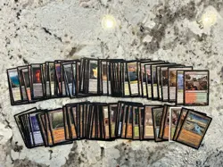 Mtg Non Basic Land Lot x100 - Magic The Gathering Special And Multi Land Lot - Image 1