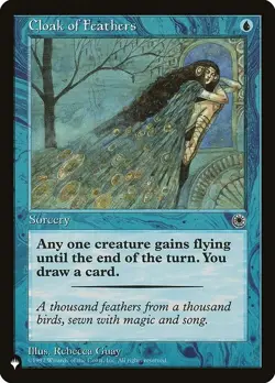 MTG - Cloak of Feathers - The List - Mystery Booster 2 - Image 1