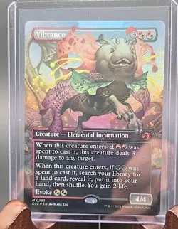 Vibrance (Borderless) Lorwyn Eclipsed MTG Foil Near Mint - Image 3