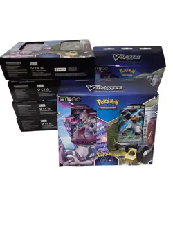 Pokemon TCG: Pokemon GO V Battle Deck Mewtwo Vs Melmetal Factory Seals Set Of 6 - Image 3