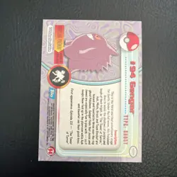 Gengar #94 Holo Topps Pokemon 2000 TV Animation (LP) - Image 2