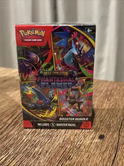 POKEMON TCG PHANTASMAL FLAMES BOOSTER BUNDLE (SEALED) - Image 1
