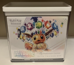 Prismatic Evolutions Pokemon Center SEALED Elite Trainer Box - with Target case - Image 1