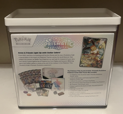Prismatic Evolutions Pokemon Center SEALED Elite Trainer Box - with Target case - Image 3