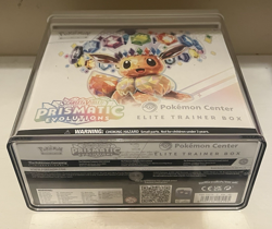 Prismatic Evolutions Pokemon Center SEALED Elite Trainer Box - with Target case - Image 5