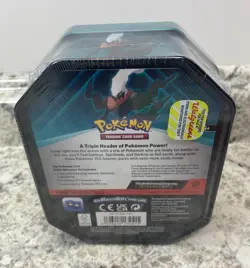 Pokemon TCG Darkrai Triple Whammy Collector’s Tin Factory Sealed - Image 3