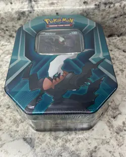 Pokemon TCG Darkrai Triple Whammy Collector’s Tin Factory Sealed - Image 5