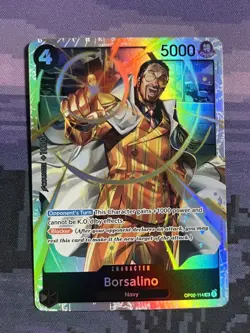 Borsalino (Reprint) OP02-114 SR One Piece Premium Booster -The Best- Foil NM - Image 1